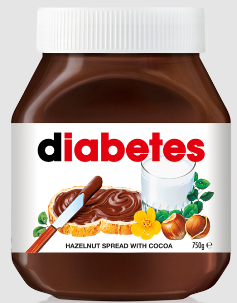 nutella diabetes