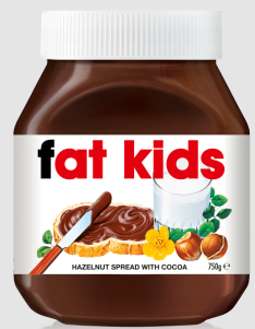 nutella fat kids