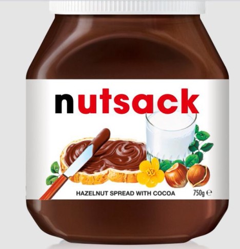 nutella nutsack