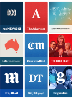 Apple News brands