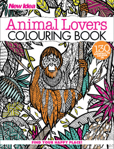 New Idea colouring book cover