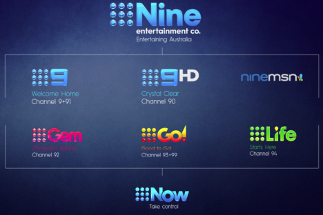 Nine rebrand