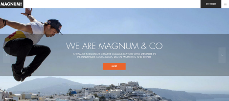 Magnum & Co website