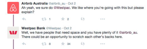 wespac airbnb twitter 2