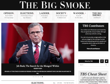 The Big Smoke's US website
