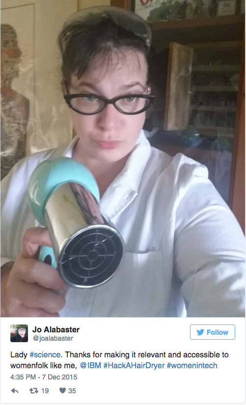 Morning Update Backlash after IBM asks women to hack a hairdryer