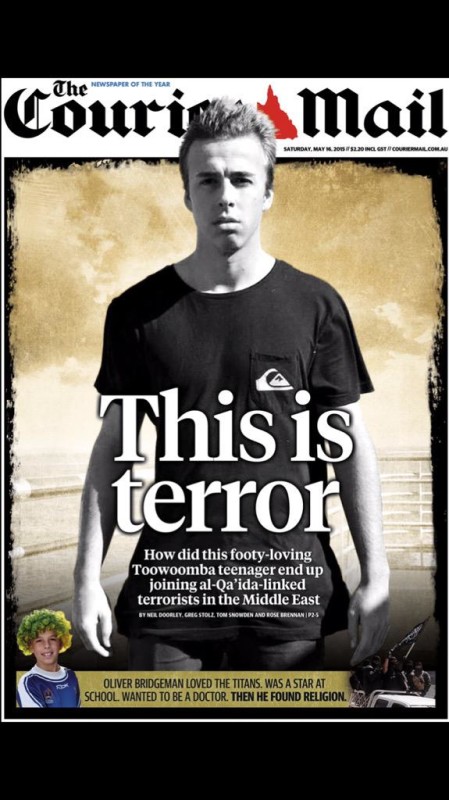 this is terror courier mail