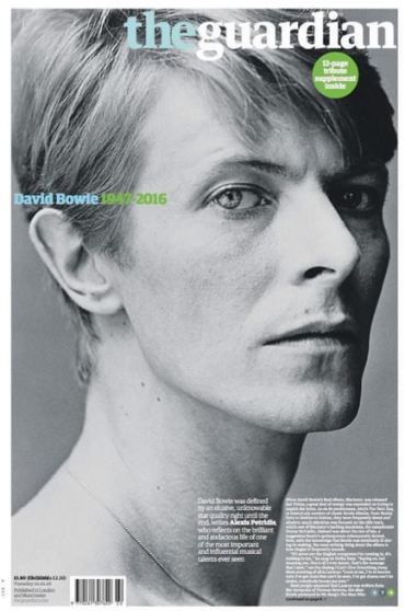 David Bowie Remembered The Front Pages Mumbrella 9205