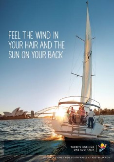 tourism australia wind in hair coast