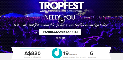 tropfest needs you