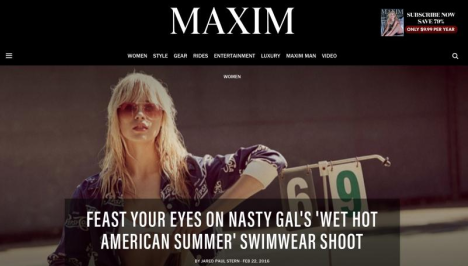 Maxim website