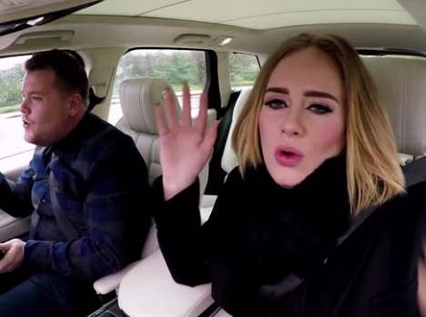 The Late Late Show Carpool Karaoke Adele