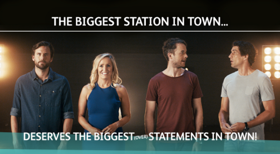 ‘Are we meant to be in this ad?’: Fox FM uses outlandish claims to spruik flagship shows