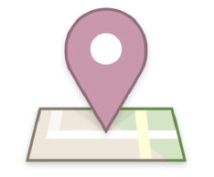 location based servces icon geotech geolocation