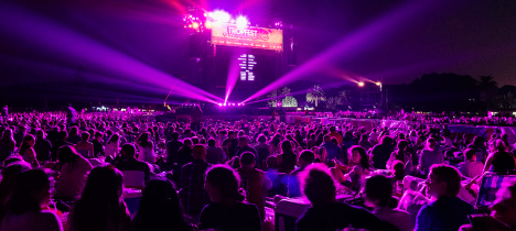 Around 100,000 people attended Tropfest in February