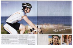 Anna Meares Olympic campaign ad