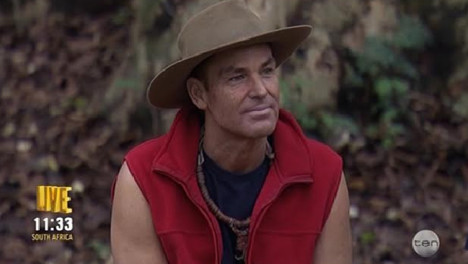 Shane Warne appeared in I'm a Celebrity Get Me Out of Here this year