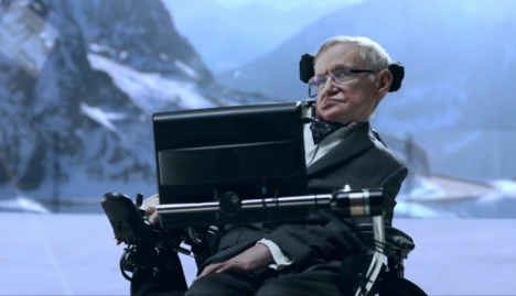 Stephen Hawking Bond Villian Jaguar