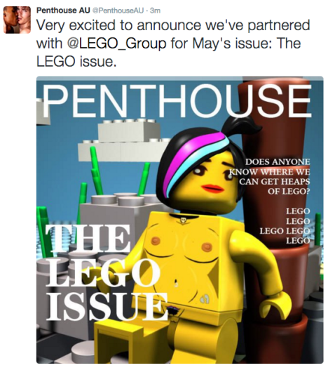 penthouse lego issue