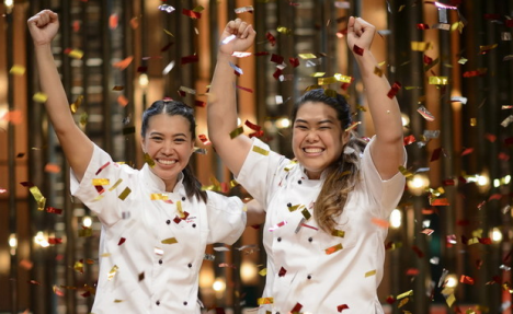 My Kitchen Rules winners Tasia and Gracia were watched by Xm viewers. 