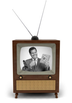 1950's TV commercial thinkstock