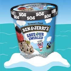 Ben and Jerrys Save Our Swirled ice-cream