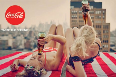 Coca-Cola-two girls ad