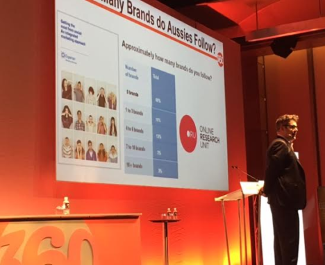 Mark Ritson at Mumbrella360: “There are probably more people working in social media in corporates than there people who follow them on social media.”