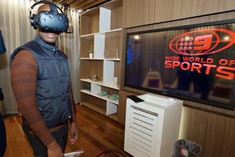 Nine is trialling VR technology with the NRL. 