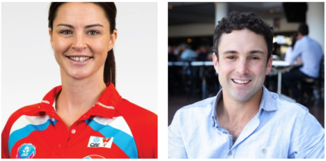 Sharni Layton and Ed Cowan are on the Ask an Athlete panel