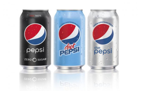 pepsi aspartame classic cans
