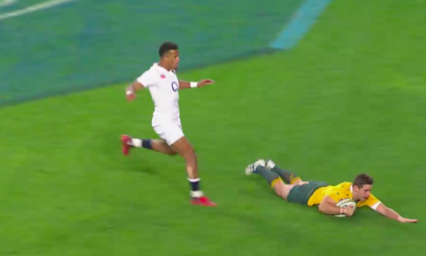 The dead rubber third test  between the Wallabies and England was less attractive to viewers for Ten