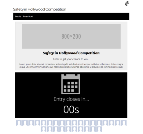 Air NZ safety in holywood latin competition page