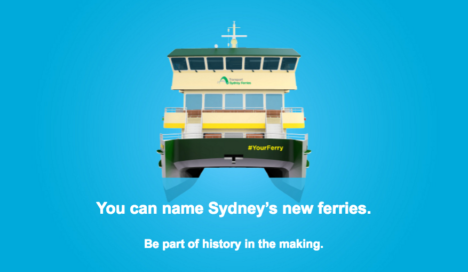 name sydney ferries competition