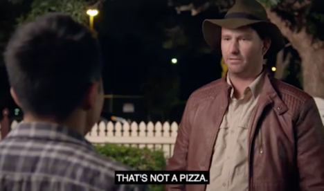 pizza capers crocodile dundee