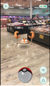 pokemon in supermarket