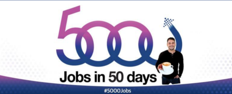 5000 jobs logo