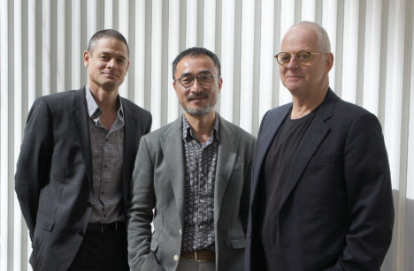 Jaid Hulsbosch, director, Simon Hong, ECD, and Hans Hulsbosch, director