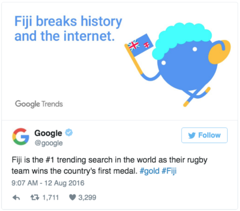 fiji breaks history and the internet suzie shaw we are social
