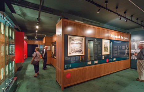 The Bradman Museum was a passion for Ball