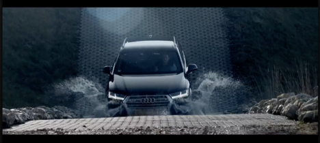 audi challenges campaign screen shot 4WD