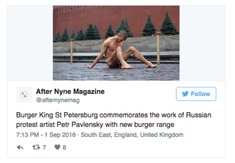 petr-pavlensky-burger-kind-deal-tweet-balls-nailed-to-ground