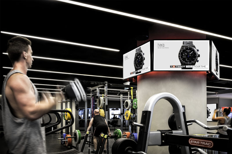 VMO screen added to Fitness First Network