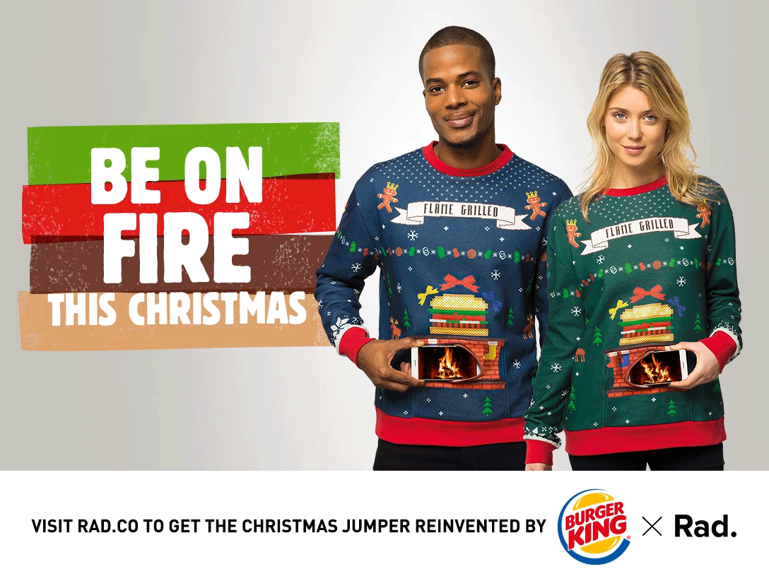 Burger king sweater Clearance