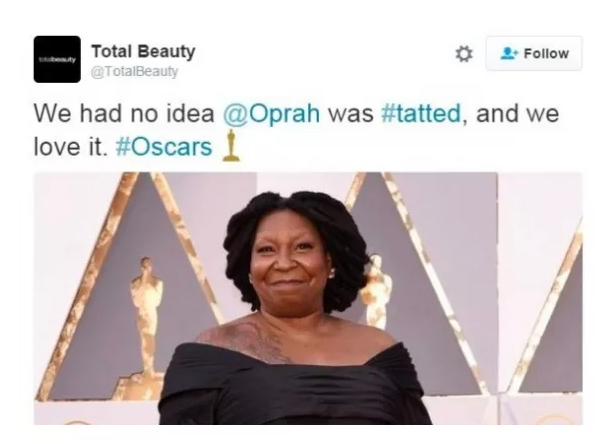 total-beauty-oprah-whoopi-oscars-social-media-mistake