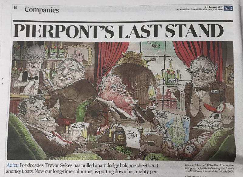 The Croesus Club is closed... The AFR's sendoff for Pierpont