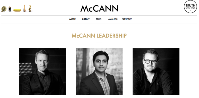 McCann's website