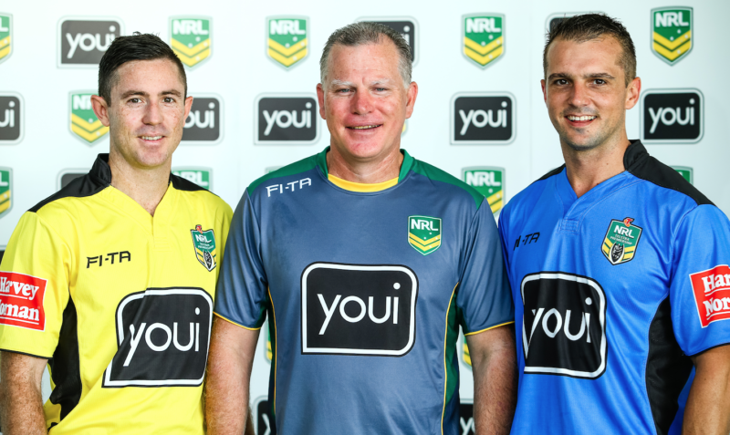 Youi is replacing AAMI as the NRL's referee sponsor.