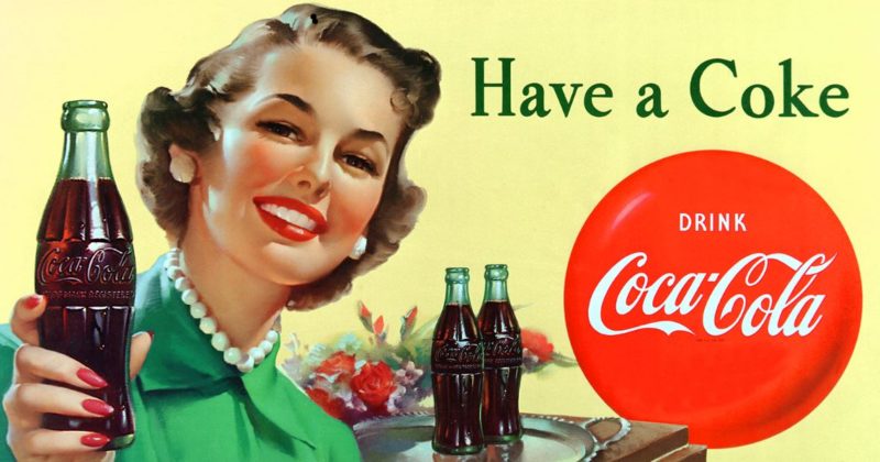 The red disc has been been part of Coke's look since the 1930s