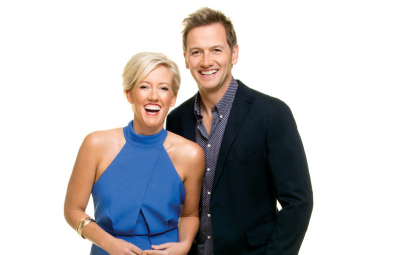 Adelaide Mix 102.3 Breakfast Hosts Jodie Oddy and Mark 'Soda' Soderstrom
